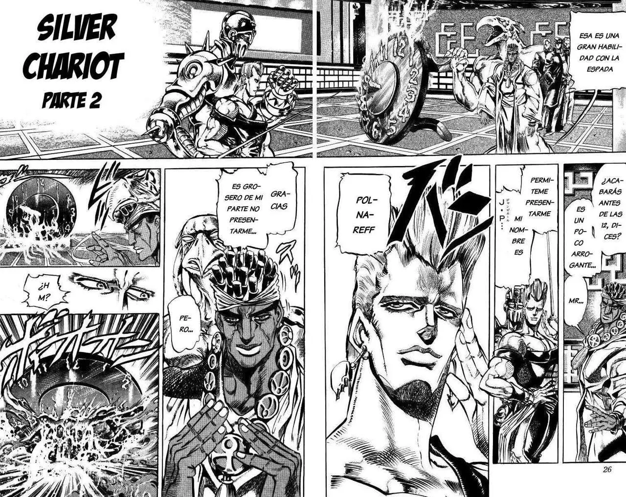 JoJo's Bizarre Adventure - Parte 3: Stardust Crusaders capítulo 12, página 1