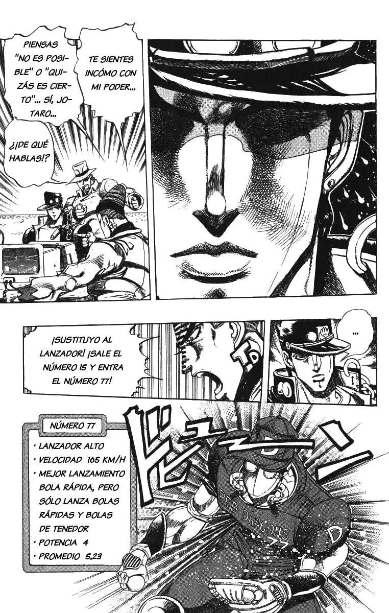 JoJo's Bizarre Adventure - Parte 3: Stardust Crusaders capítulo 122, página 7