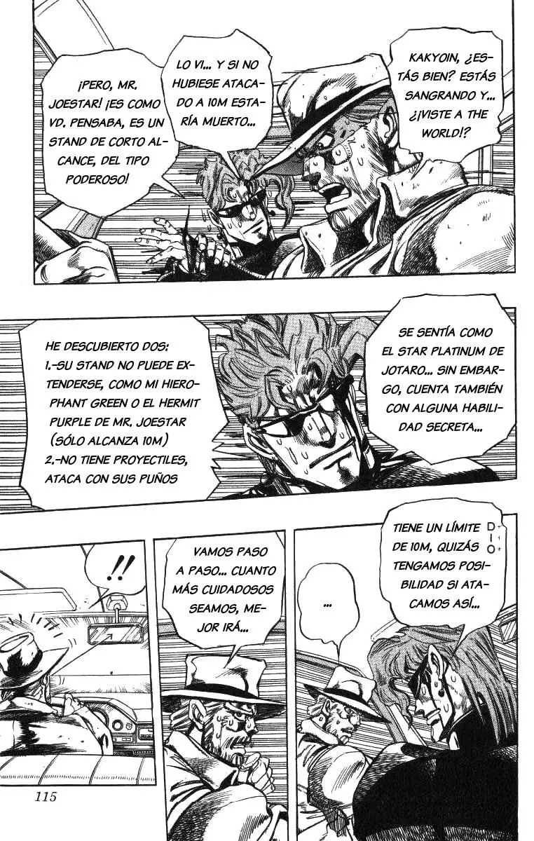 JoJo's Bizarre Adventure - Parte 3: Stardust Crusaders capítulo 139, página 11