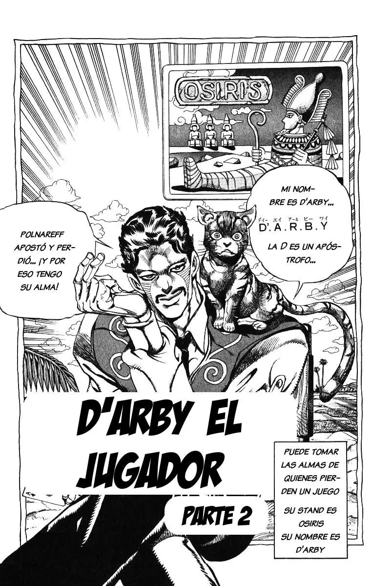 JoJo's Bizarre Adventure - Parte 3: Stardust Crusaders capítulo 99, página 1