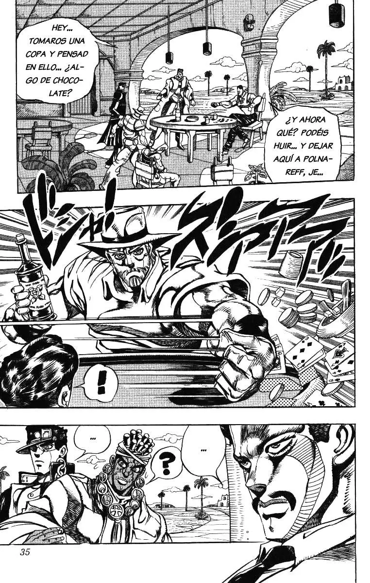 JoJo's Bizarre Adventure - Parte 3: Stardust Crusaders capítulo 99, página 9