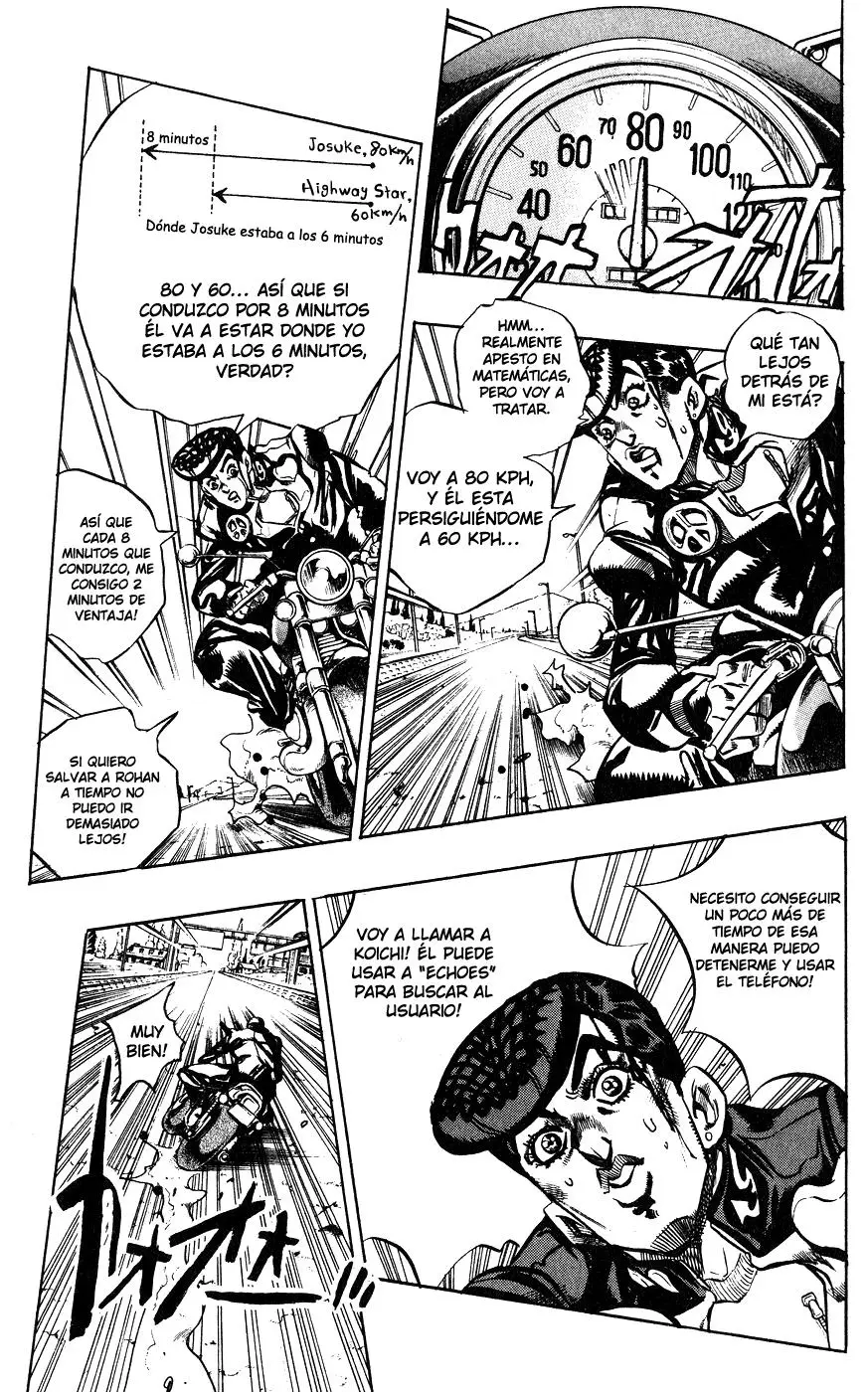 JoJo's Bizarre Adventure - Parte 4: Diamond Is Unbreakable capítulo 122, página 8