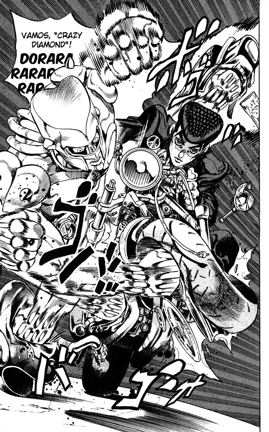 JoJo's Bizarre Adventure - Parte 4: Diamond Is Unbreakable capítulo 122, página 16