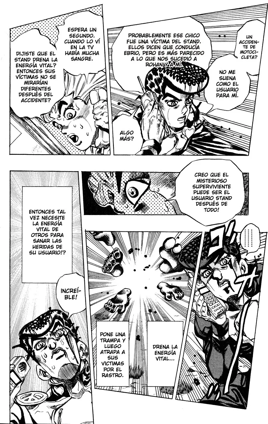 JoJo's Bizarre Adventure - Parte 4: Diamond Is Unbreakable capítulo 123, página 9