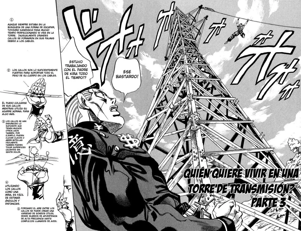 JoJo's Bizarre Adventure - Parte 4: Diamond Is Unbreakable capítulo 135, página 3