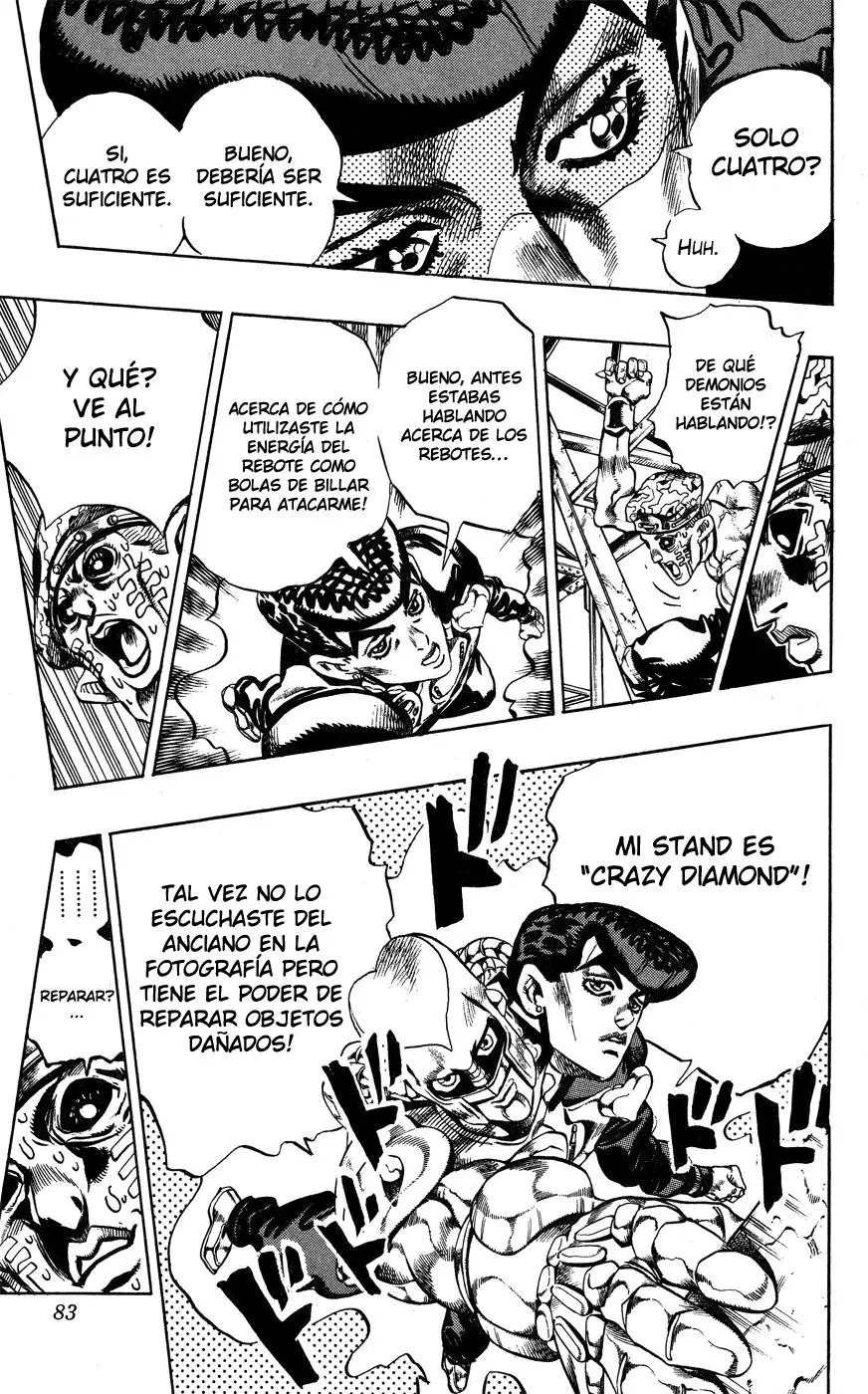 JoJo's Bizarre Adventure - Parte 4: Diamond Is Unbreakable capítulo 137, página 17