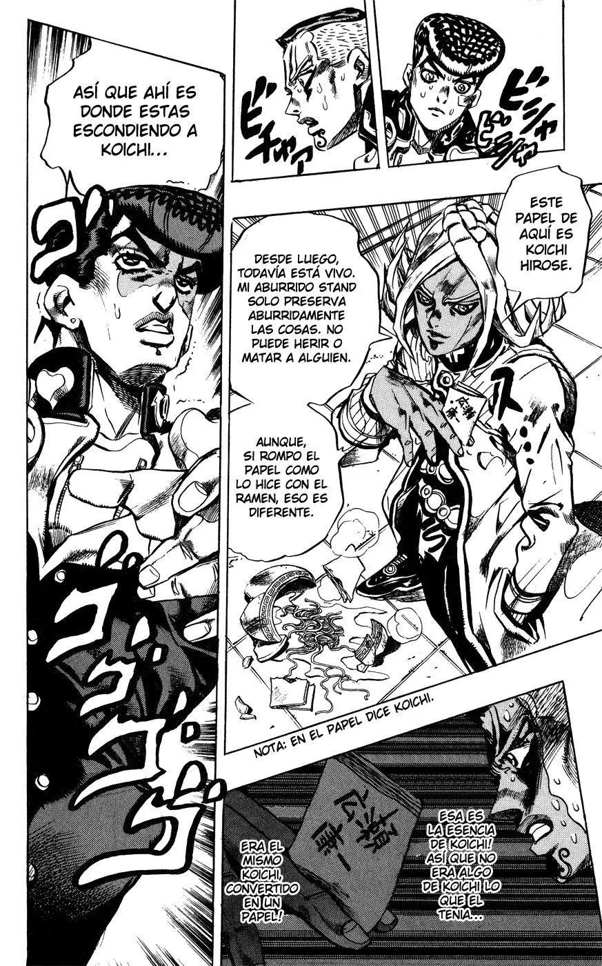 JoJo's Bizarre Adventure - Parte 4: Diamond Is Unbreakable capítulo 141, página 15