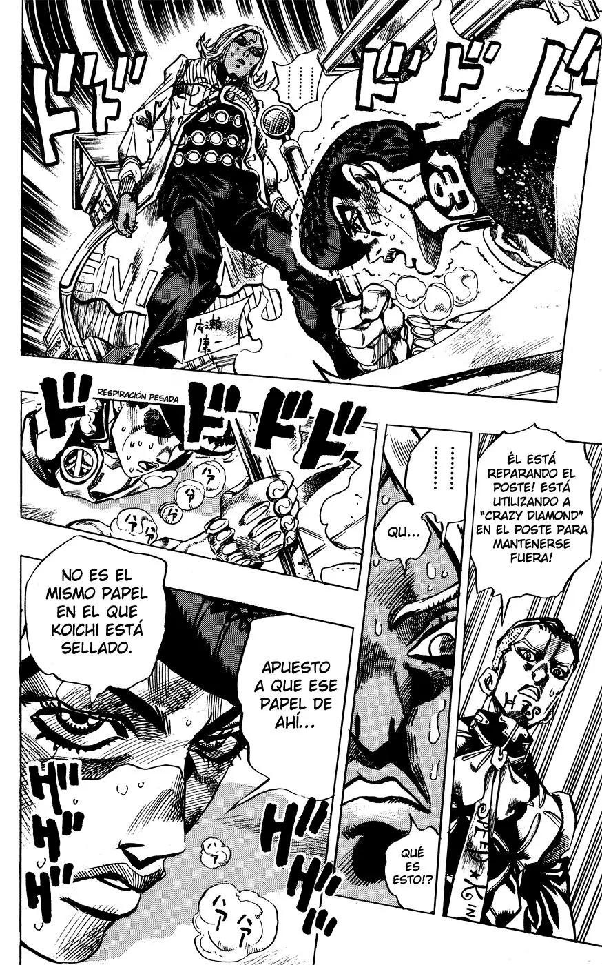 JoJo's Bizarre Adventure - Parte 4: Diamond Is Unbreakable capítulo 142, página 8
