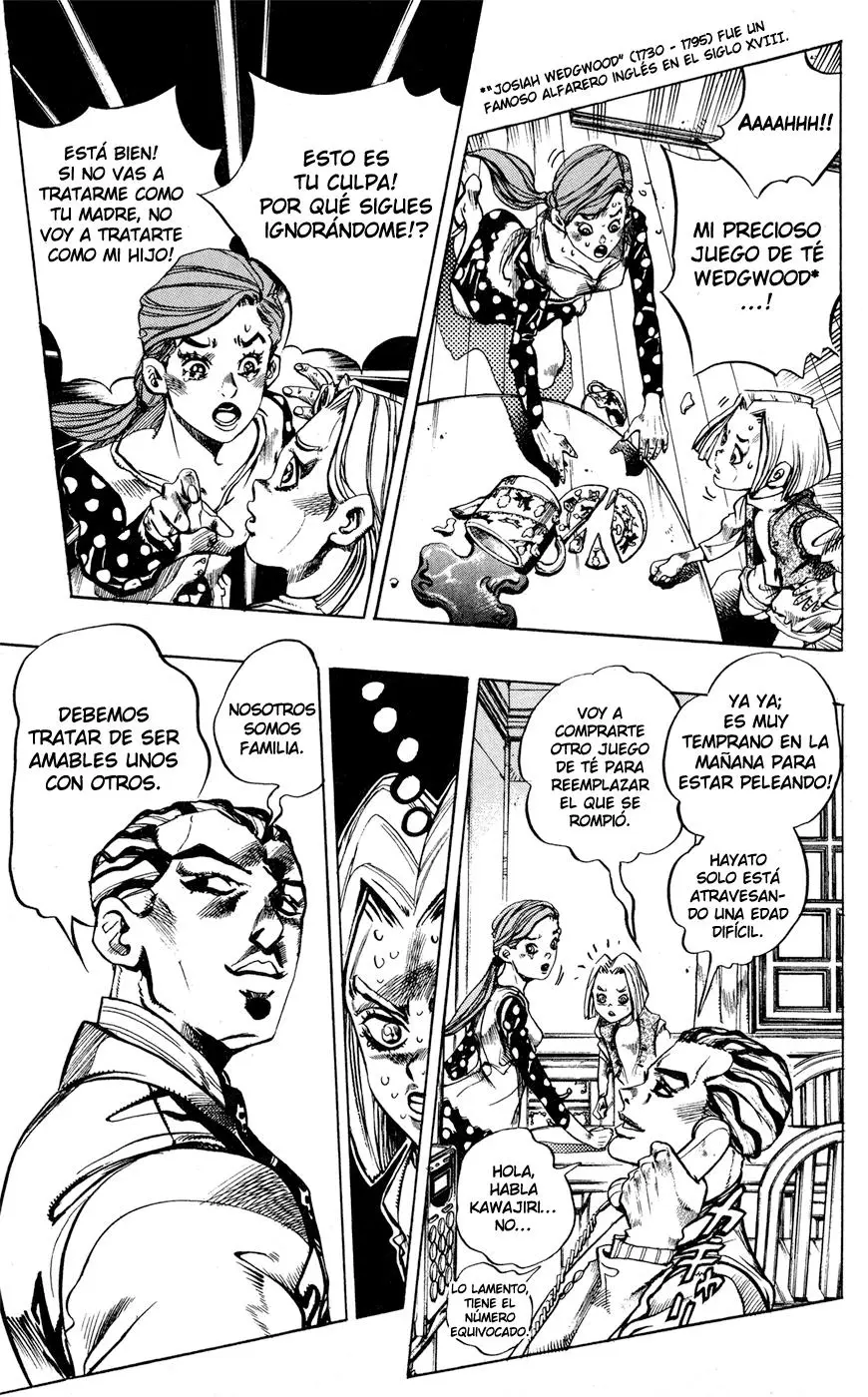 JoJo's Bizarre Adventure - Parte 4: Diamond Is Unbreakable capítulo 154, página 6