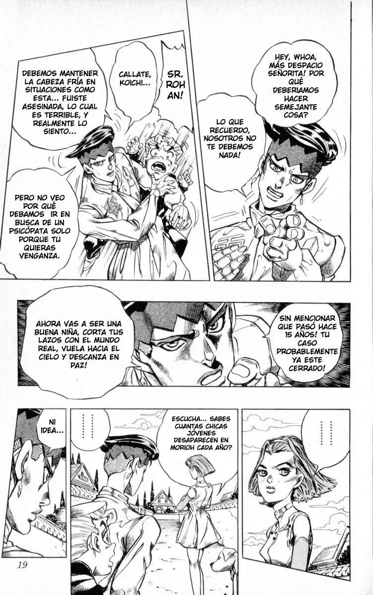 JoJo's Bizarre Adventure - Parte 4: Diamond Is Unbreakable capítulo 67, página 19