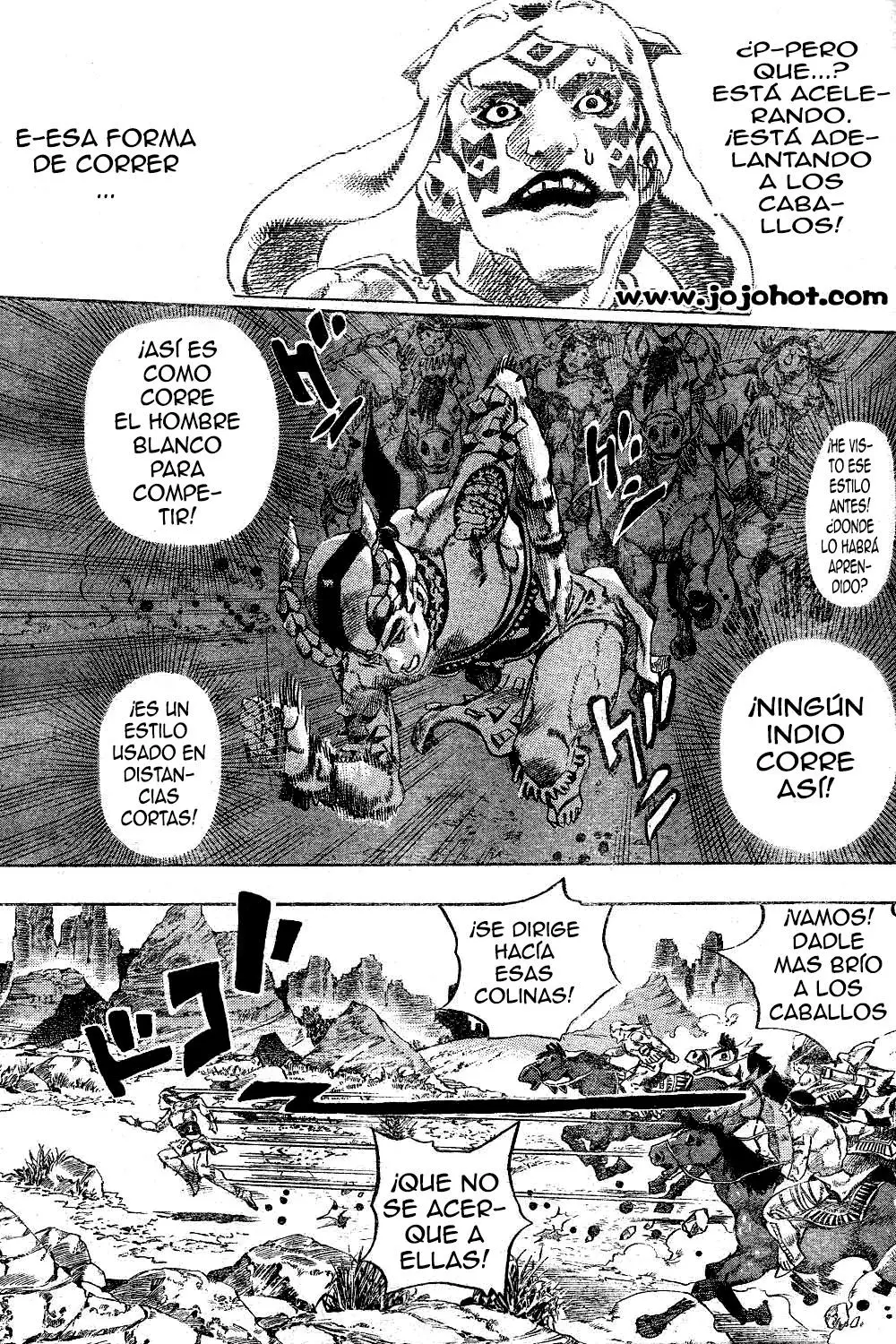 JoJo’s Bizarre Adventure – Parte 7: Steel Ball Run capítulo 1, página 9