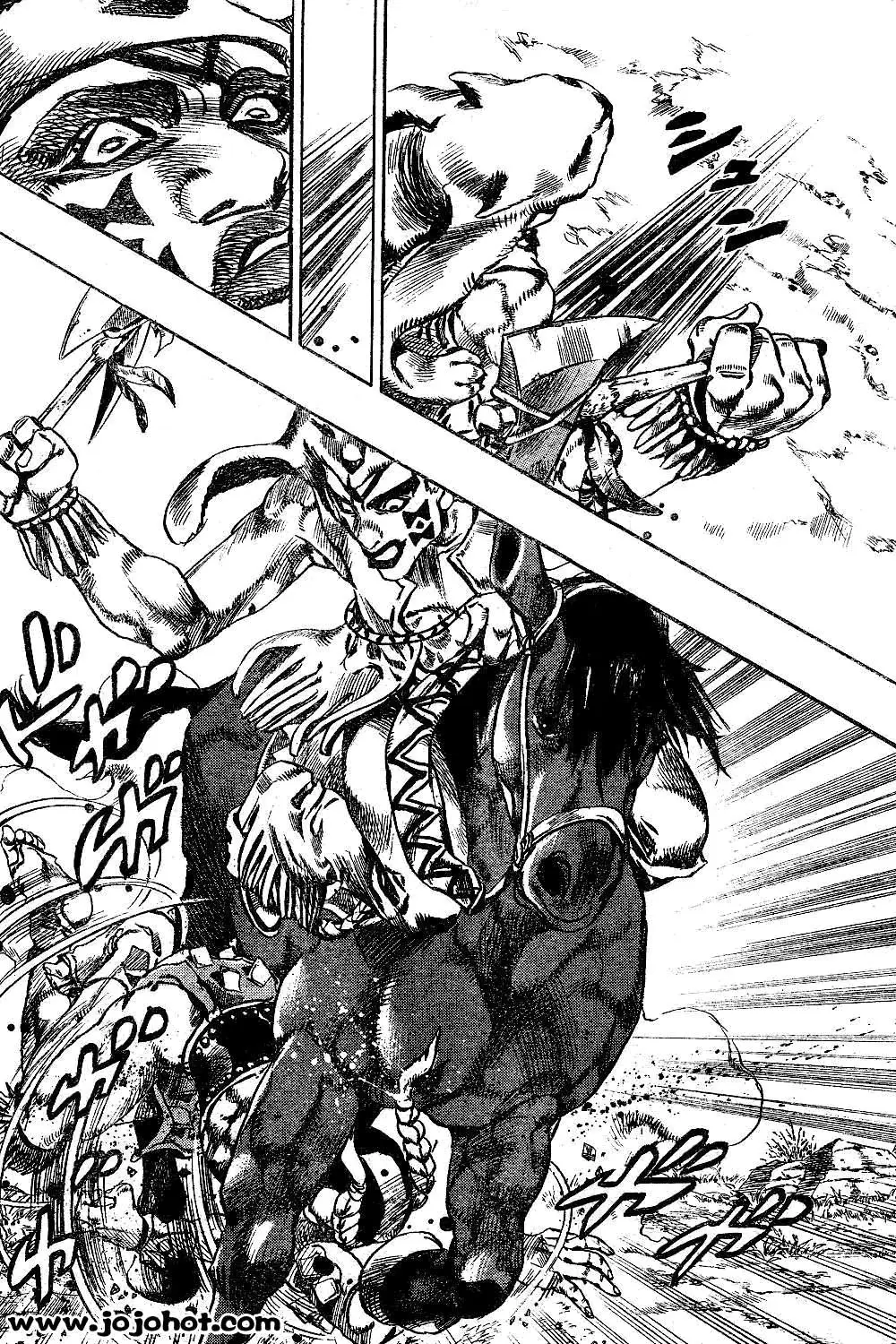 JoJo’s Bizarre Adventure – Parte 7: Steel Ball Run capítulo 1, página 12