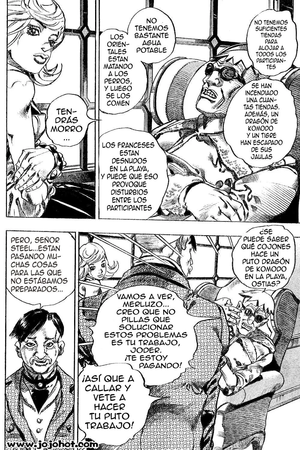 JoJo’s Bizarre Adventure – Parte 7: Steel Ball Run capítulo 1, página 28