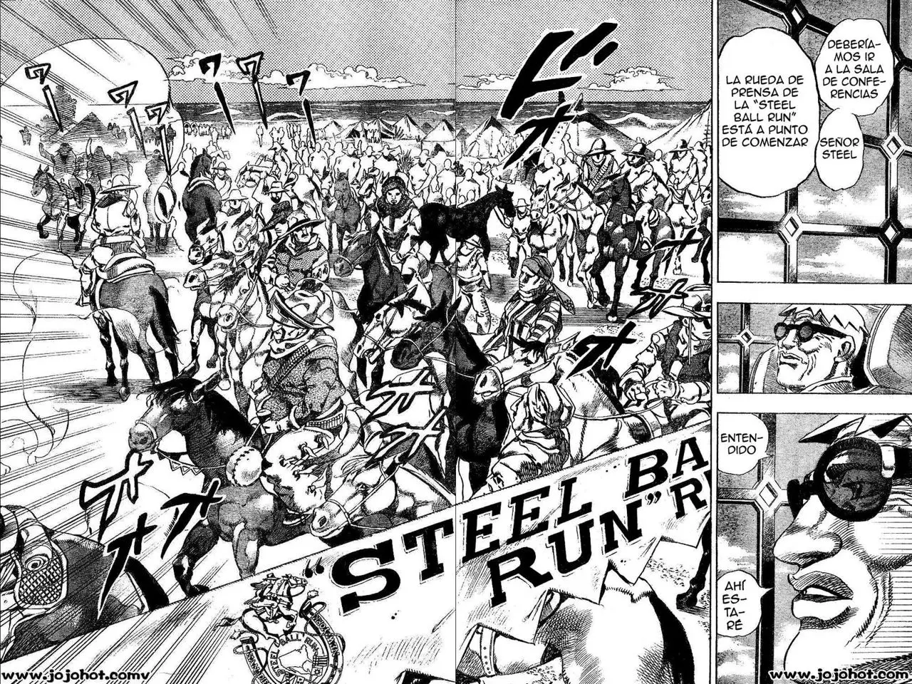 JoJo’s Bizarre Adventure – Parte 7: Steel Ball Run capítulo 1, página 30