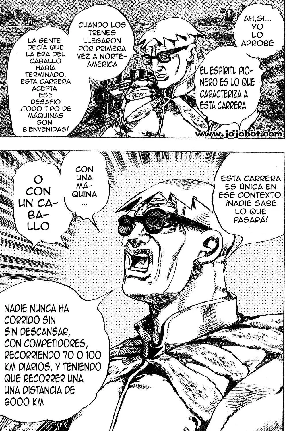 JoJo’s Bizarre Adventure – Parte 7: Steel Ball Run capítulo 1, página 36