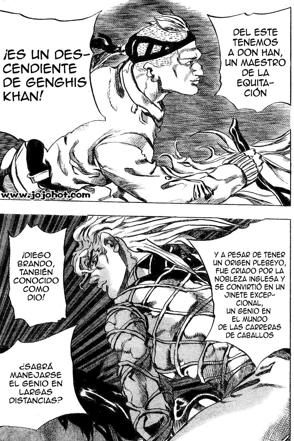 JoJo’s Bizarre Adventure – Parte 7: Steel Ball Run capítulo 1, página 40