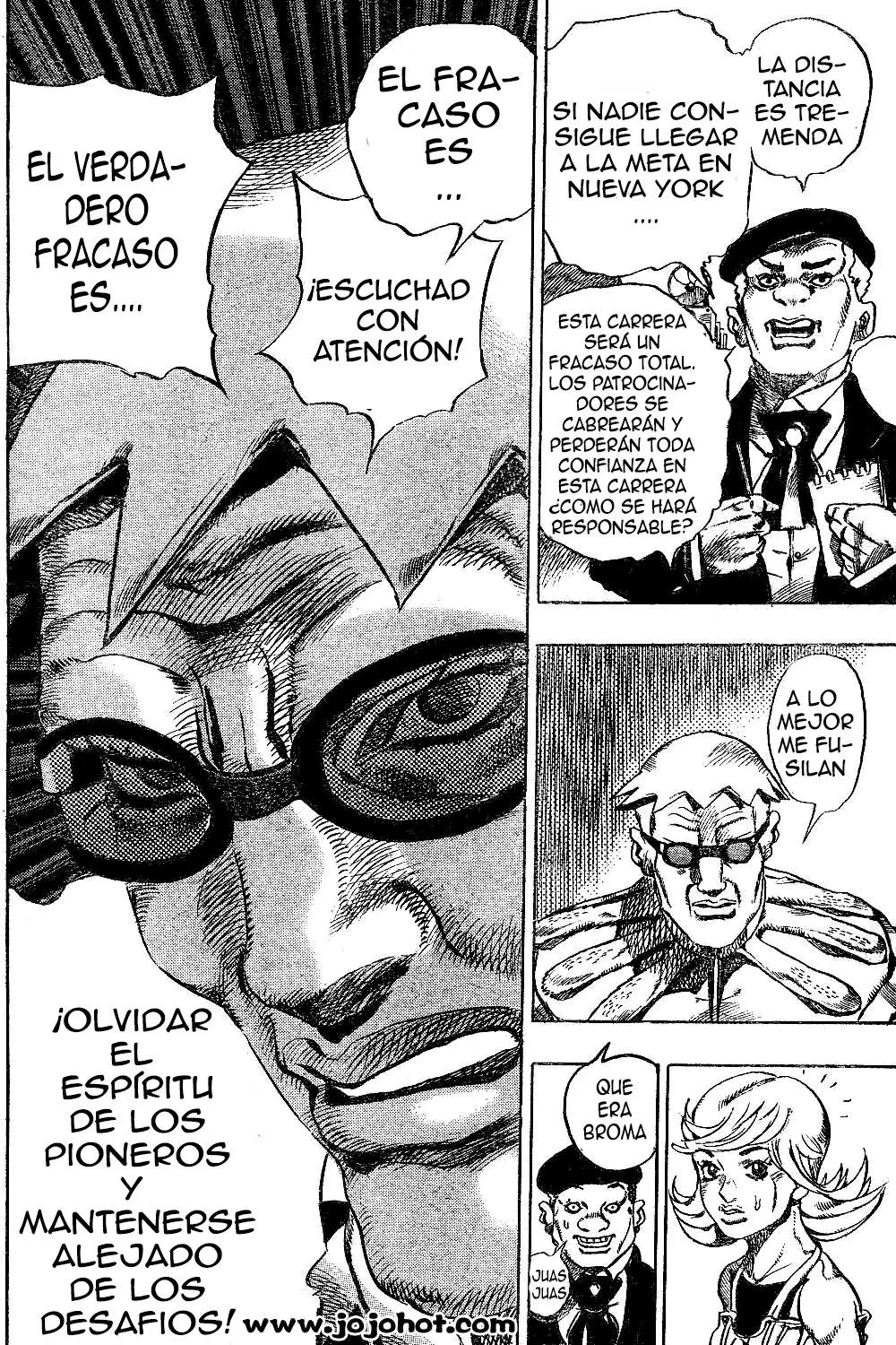 JoJo’s Bizarre Adventure – Parte 7: Steel Ball Run capítulo 1, página 41