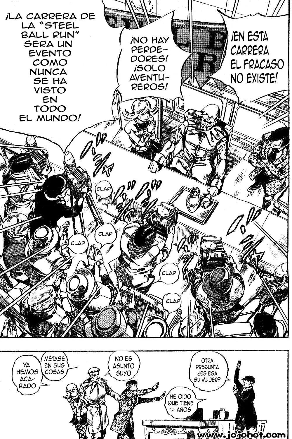 JoJo’s Bizarre Adventure – Parte 7: Steel Ball Run capítulo 1, página 42