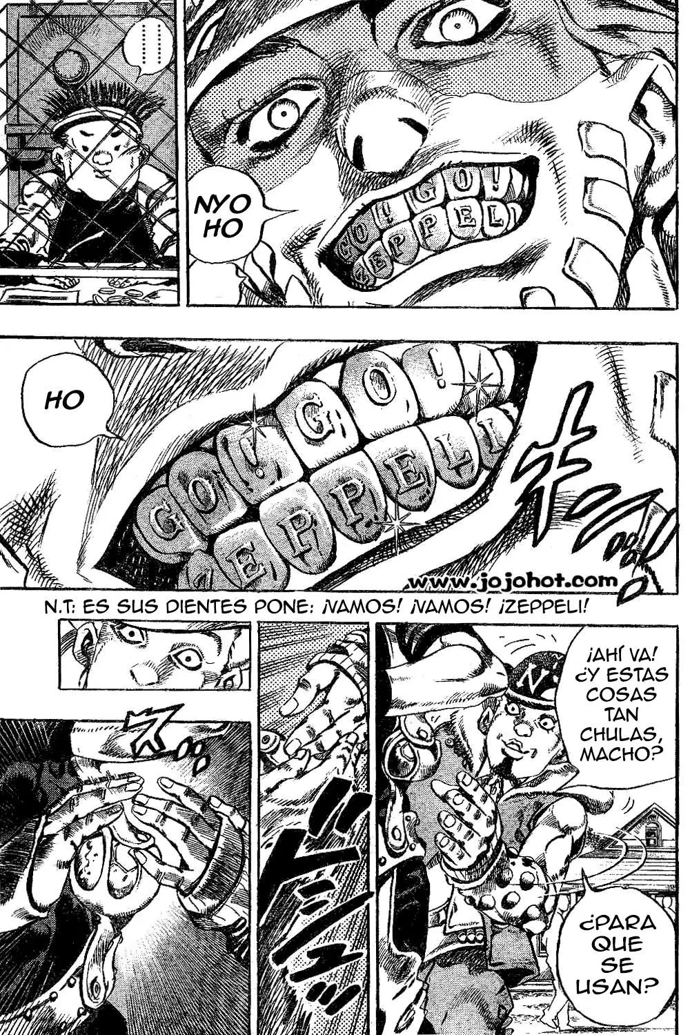 JoJo’s Bizarre Adventure – Parte 7: Steel Ball Run capítulo 1, página 46