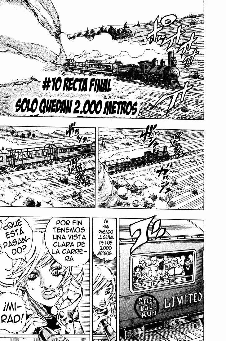 JoJo’s Bizarre Adventure – Parte 7: Steel Ball Run capítulo 10, página 2