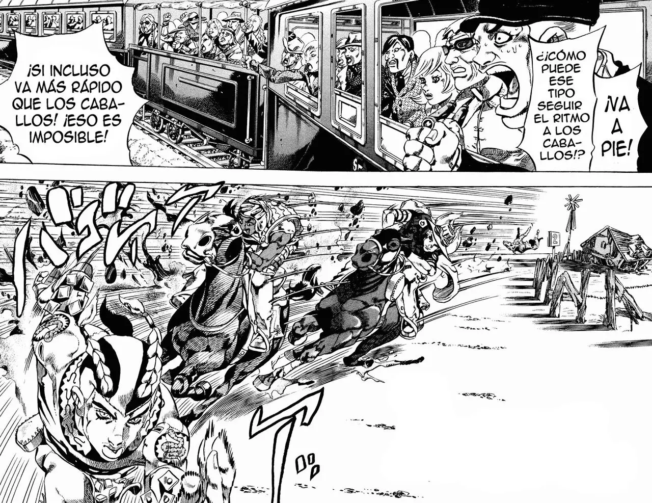 JoJo’s Bizarre Adventure – Parte 7: Steel Ball Run capítulo 10, página 3