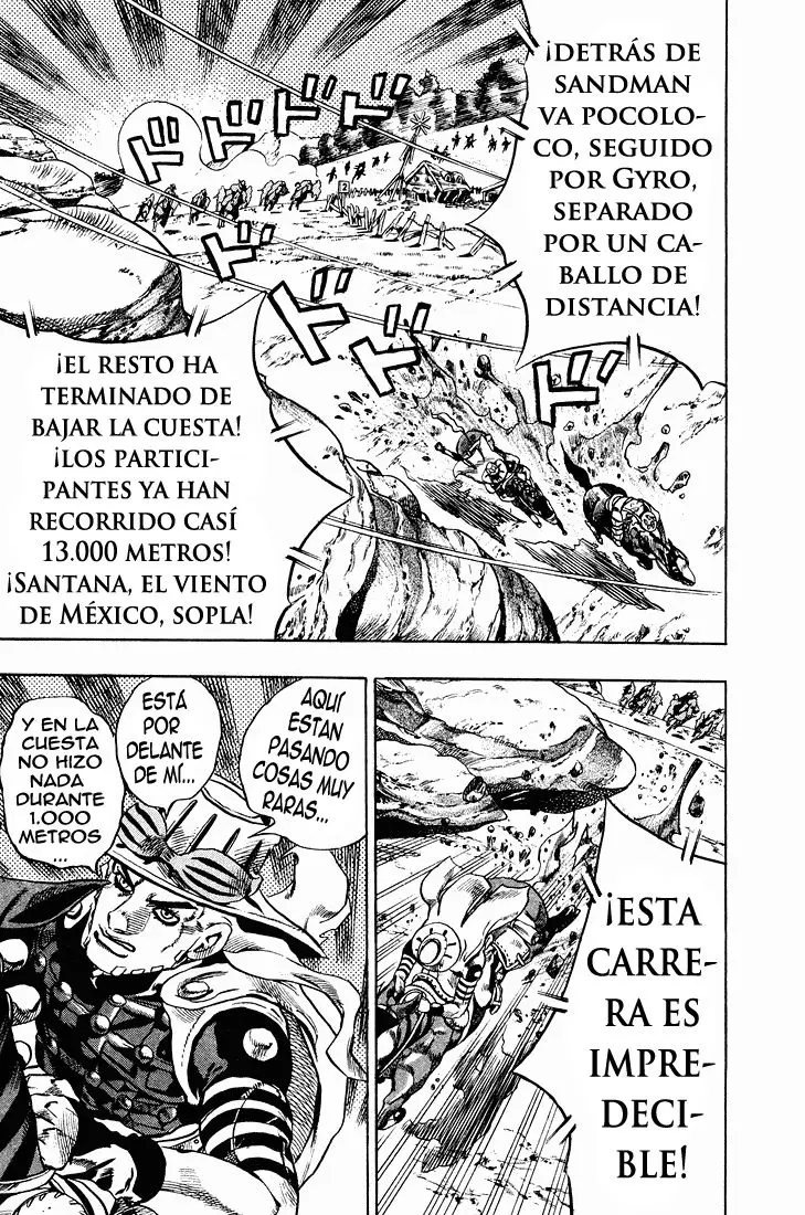 JoJo’s Bizarre Adventure – Parte 7: Steel Ball Run capítulo 10, página 11