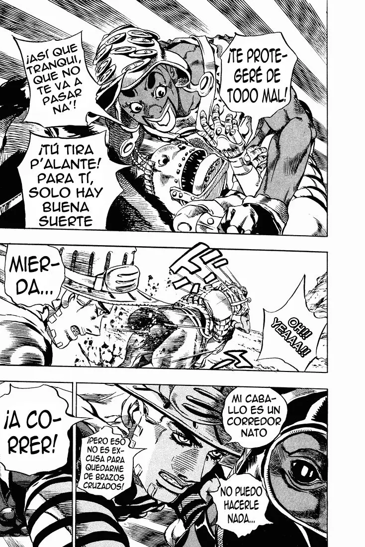 JoJo’s Bizarre Adventure – Parte 7: Steel Ball Run capítulo 10, página 13