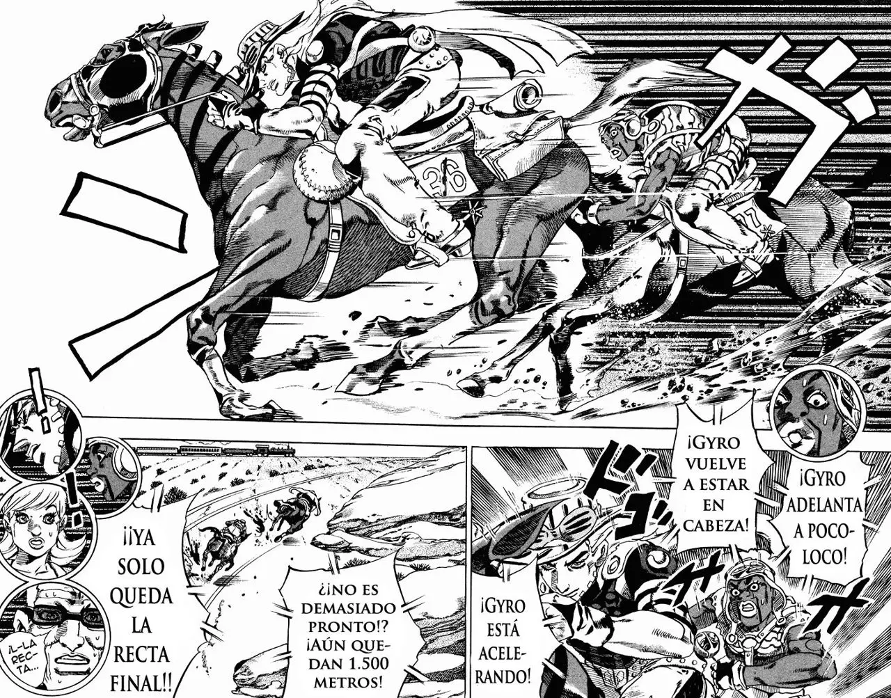 JoJo’s Bizarre Adventure – Parte 7: Steel Ball Run capítulo 10, página 14