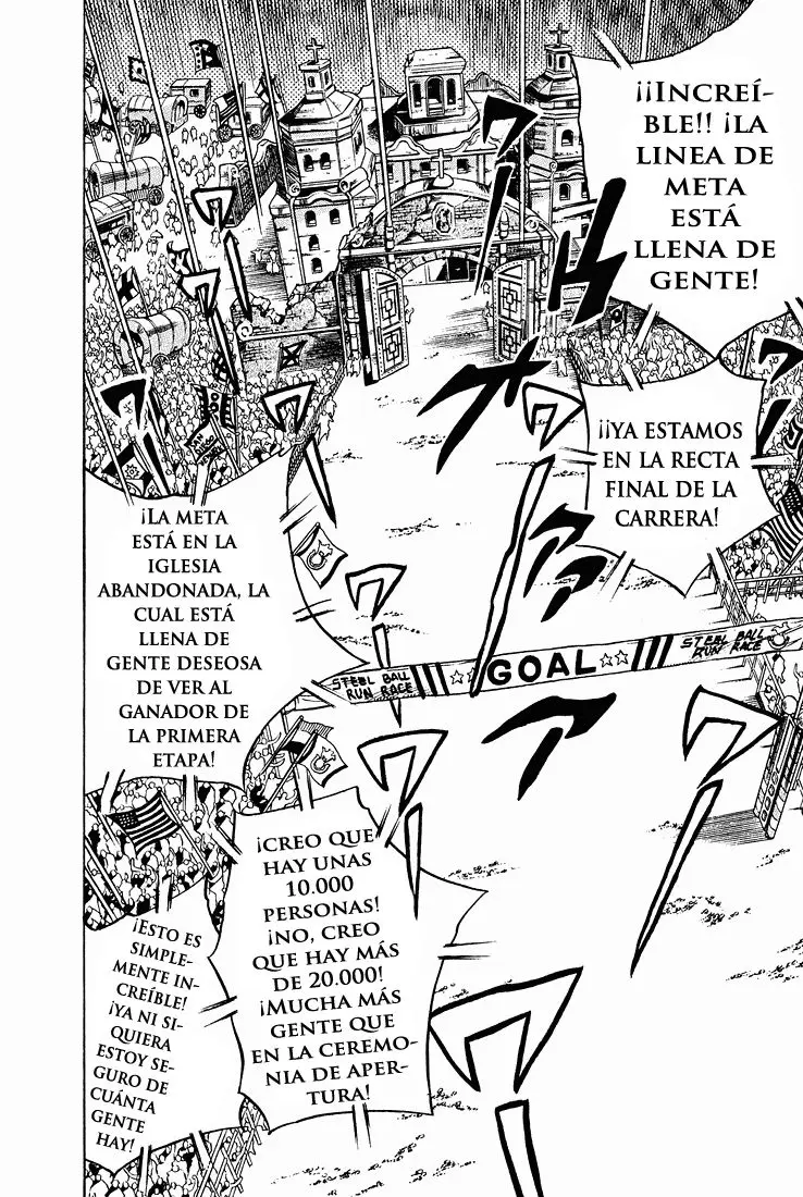 JoJo’s Bizarre Adventure – Parte 7: Steel Ball Run capítulo 10, página 16