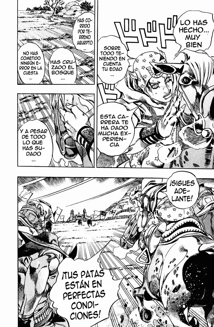 JoJo’s Bizarre Adventure – Parte 7: Steel Ball Run capítulo 10, página 18