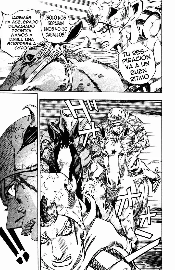 JoJo’s Bizarre Adventure – Parte 7: Steel Ball Run capítulo 10, página 19