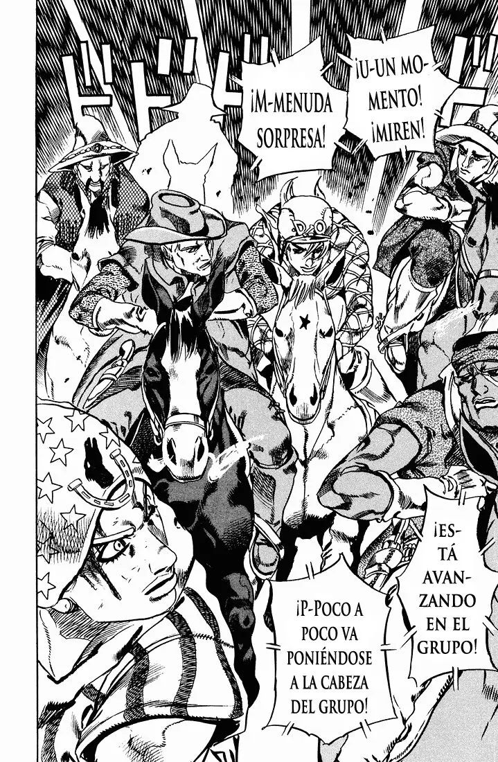 JoJo’s Bizarre Adventure – Parte 7: Steel Ball Run capítulo 10, página 20