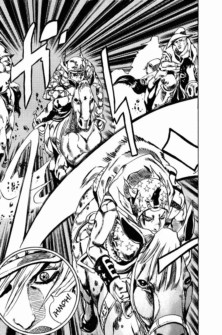 JoJo’s Bizarre Adventure – Parte 7: Steel Ball Run capítulo 10, página 24