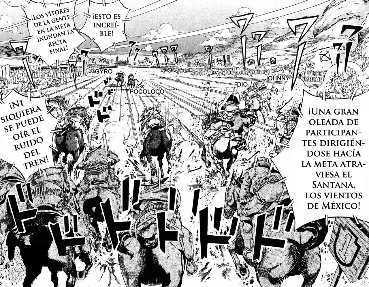 JoJo’s Bizarre Adventure – Parte 7: Steel Ball Run capítulo 11, página 3