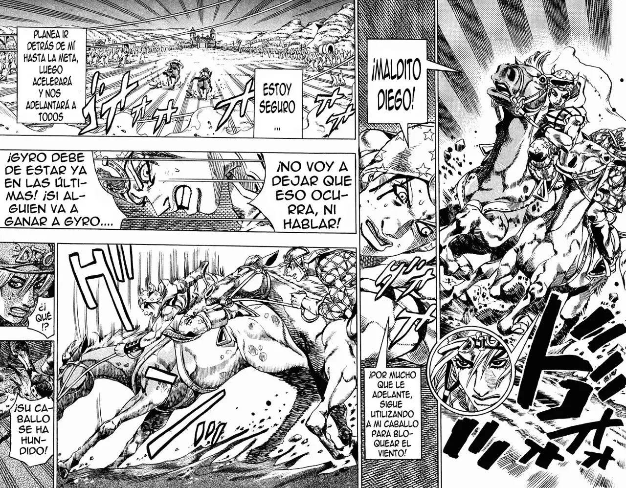 JoJo’s Bizarre Adventure – Parte 7: Steel Ball Run capítulo 11, página 4
