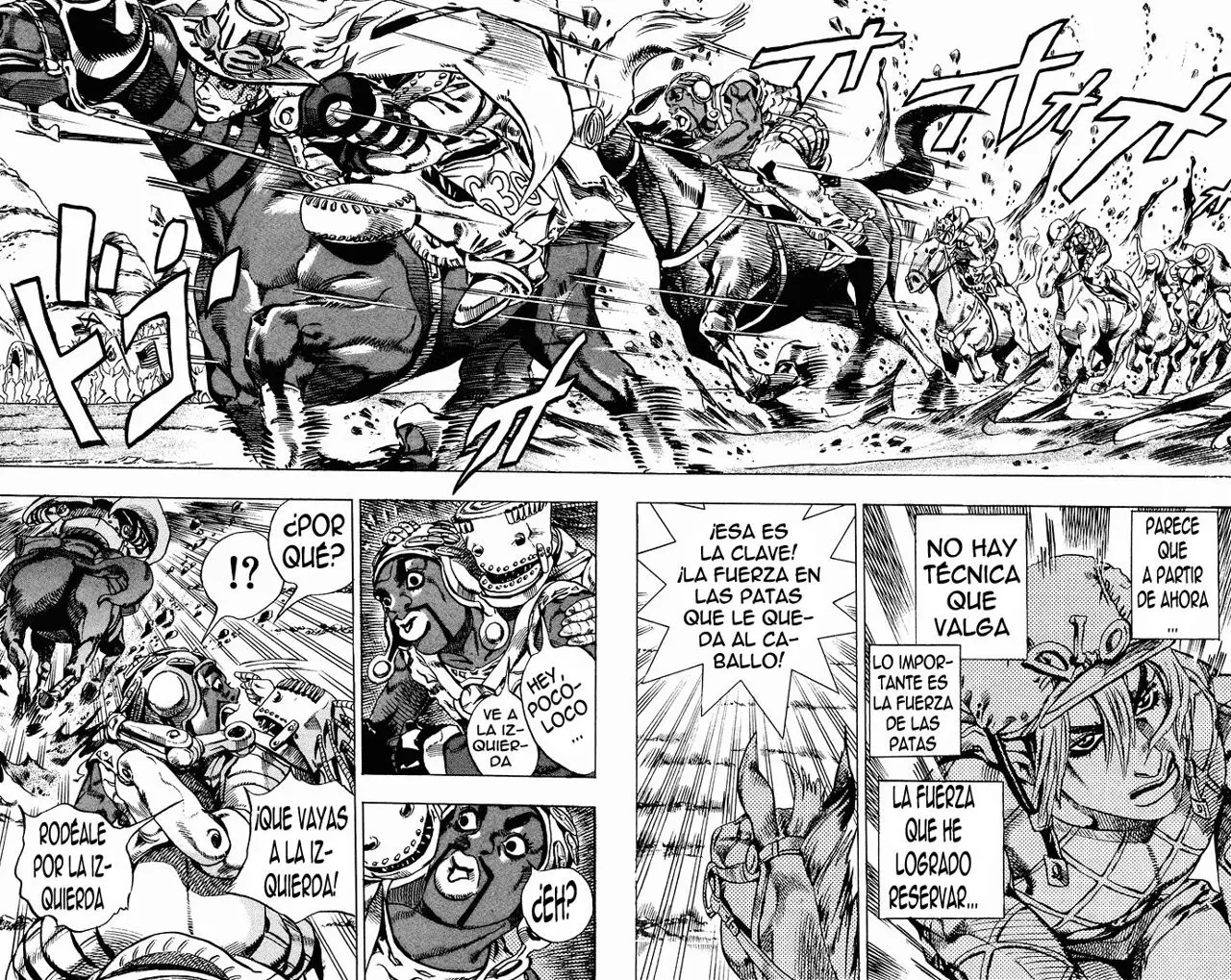 JoJo’s Bizarre Adventure – Parte 7: Steel Ball Run capítulo 11, página 8
