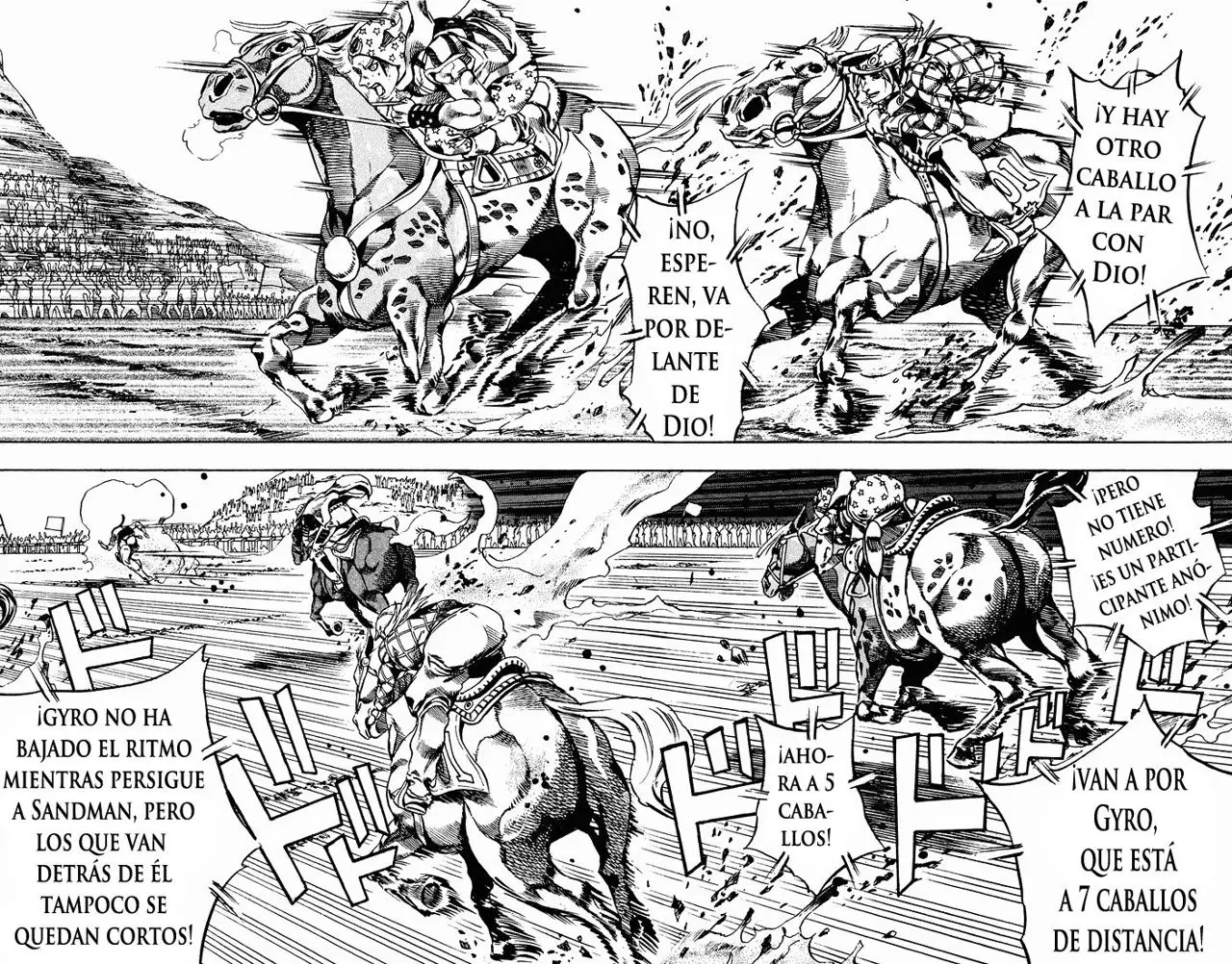 JoJo’s Bizarre Adventure – Parte 7: Steel Ball Run capítulo 11, página 12
