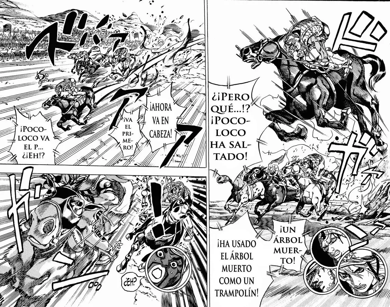 JoJo’s Bizarre Adventure – Parte 7: Steel Ball Run capítulo 11, página 16