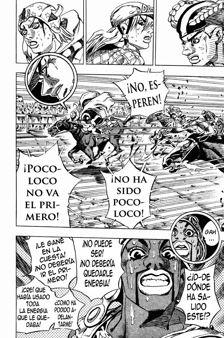 JoJo’s Bizarre Adventure – Parte 7: Steel Ball Run capítulo 11, página 17