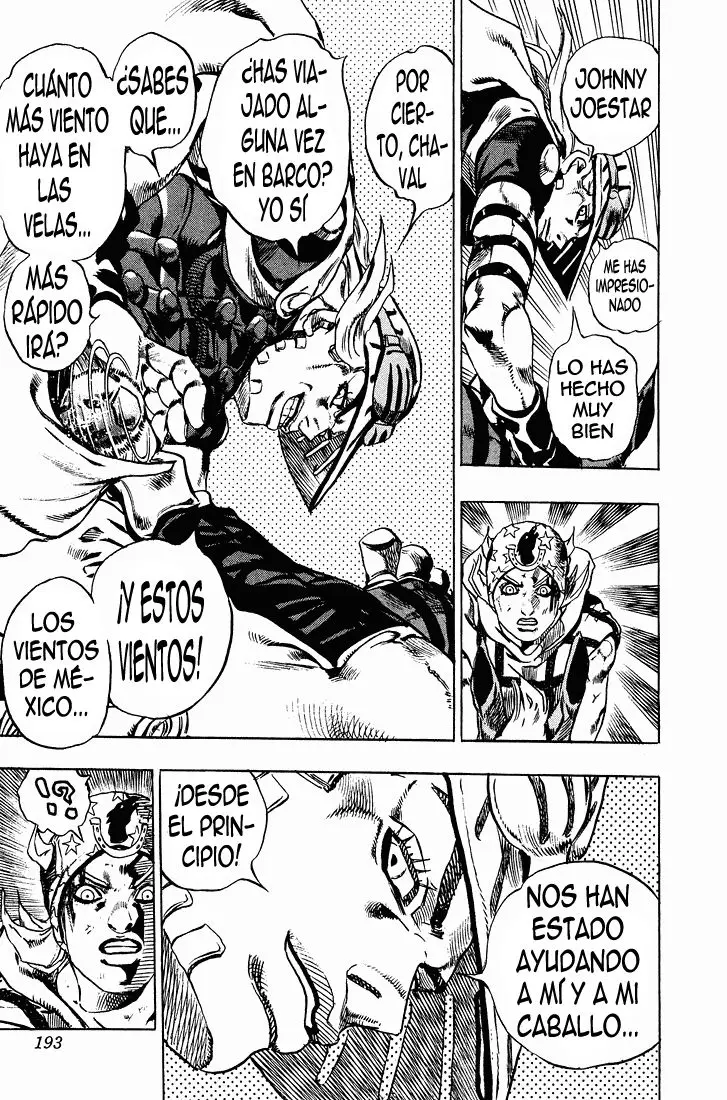 JoJo’s Bizarre Adventure – Parte 7: Steel Ball Run capítulo 11, página 18