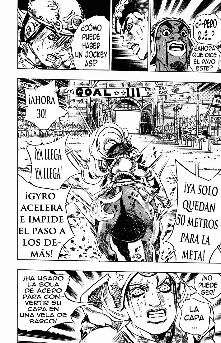 JoJo’s Bizarre Adventure – Parte 7: Steel Ball Run capítulo 11, página 19