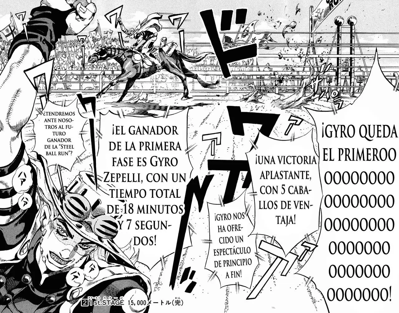JoJo’s Bizarre Adventure – Parte 7: Steel Ball Run capítulo 11, página 21