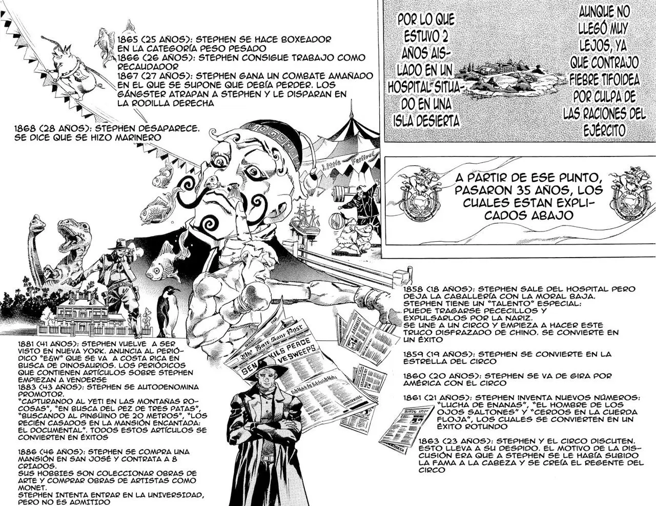 JoJo’s Bizarre Adventure – Parte 7: Steel Ball Run capítulo 11, página 24