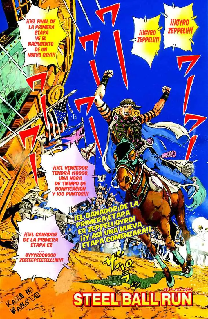 JoJo’s Bizarre Adventure – Parte 7: Steel Ball Run capítulo 12, página 3