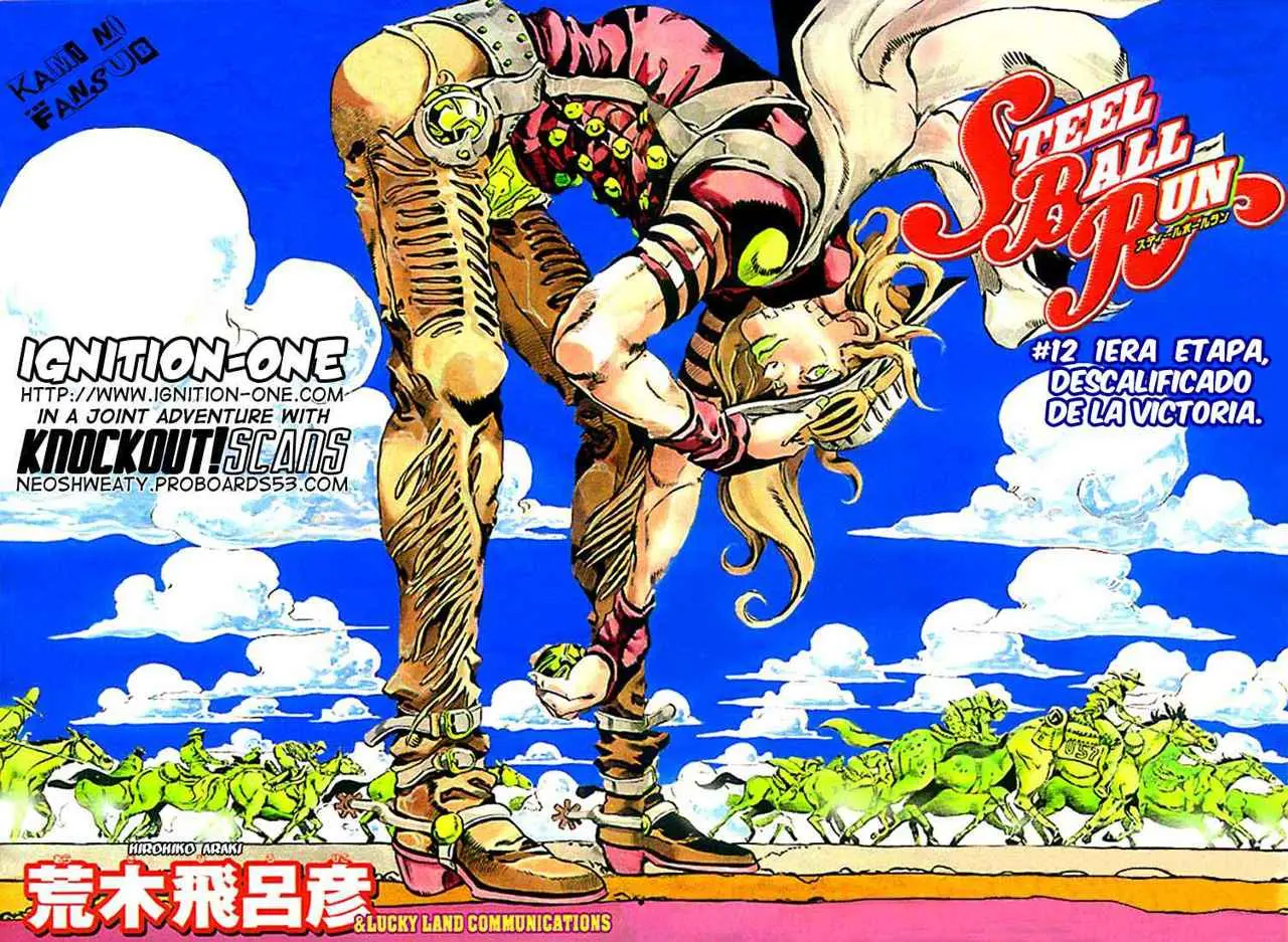 JoJo’s Bizarre Adventure – Parte 7: Steel Ball Run capítulo 12, página 4