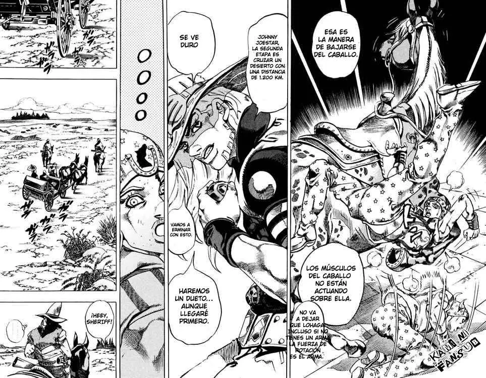 JoJo’s Bizarre Adventure – Parte 7: Steel Ball Run capítulo 12, página 27