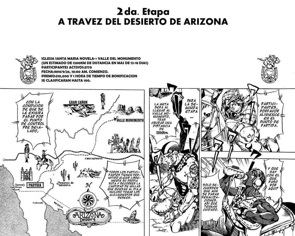 JoJo’s Bizarre Adventure – Parte 7: Steel Ball Run capítulo 13, página 16