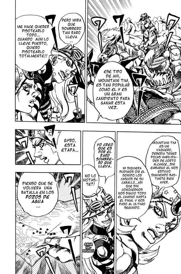 JoJo’s Bizarre Adventure – Parte 7: Steel Ball Run capítulo 13, página 19
