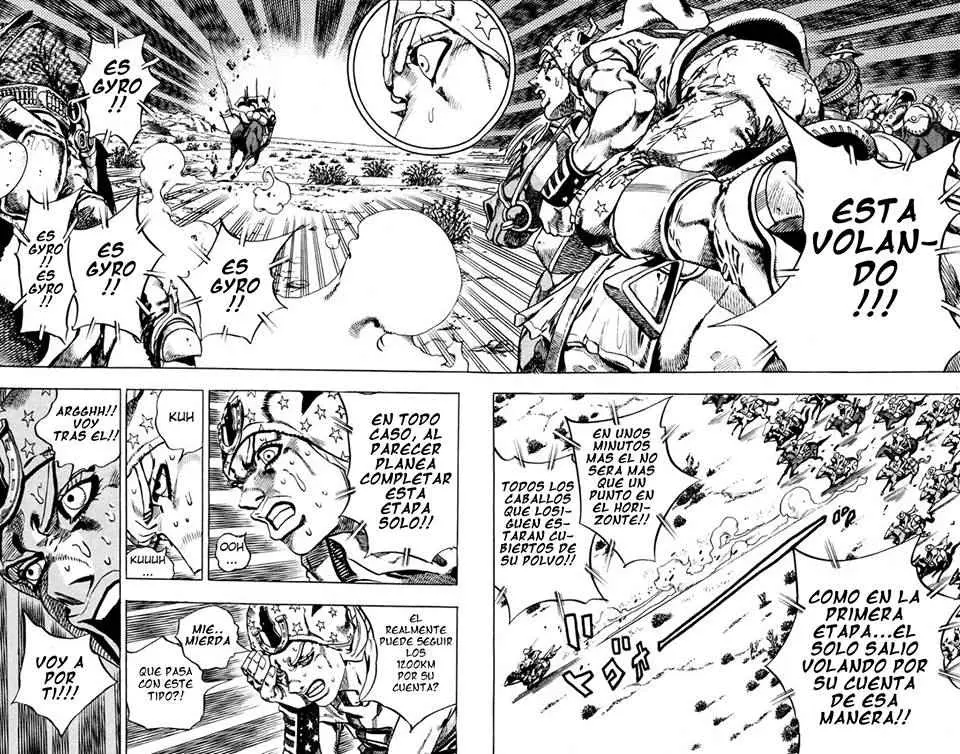 JoJo’s Bizarre Adventure – Parte 7: Steel Ball Run capítulo 13, página 24