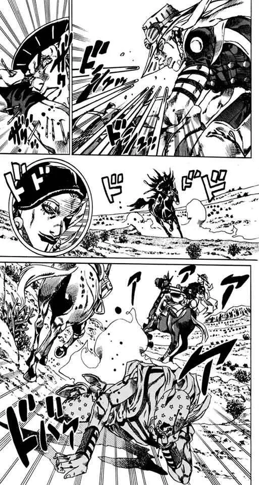 JoJo’s Bizarre Adventure – Parte 7: Steel Ball Run capítulo 14, página 17